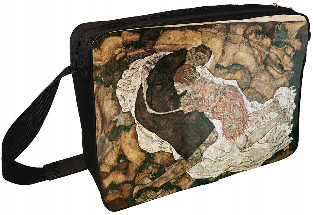 Death and the Maiden Egon Schiele Shoulder Bag Packaging status original