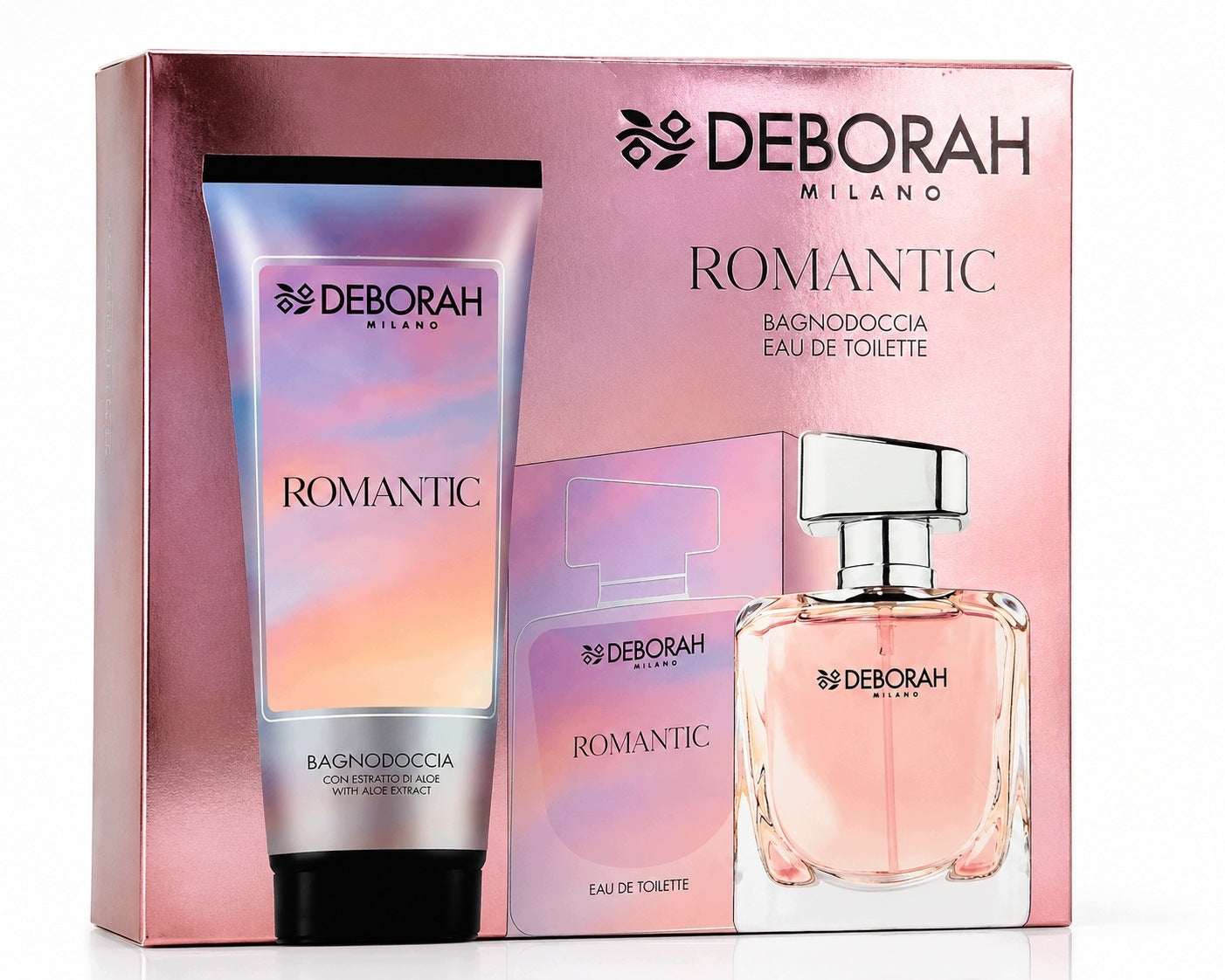 Deborah Milano Romantic women's set eau de toilette + shower gel