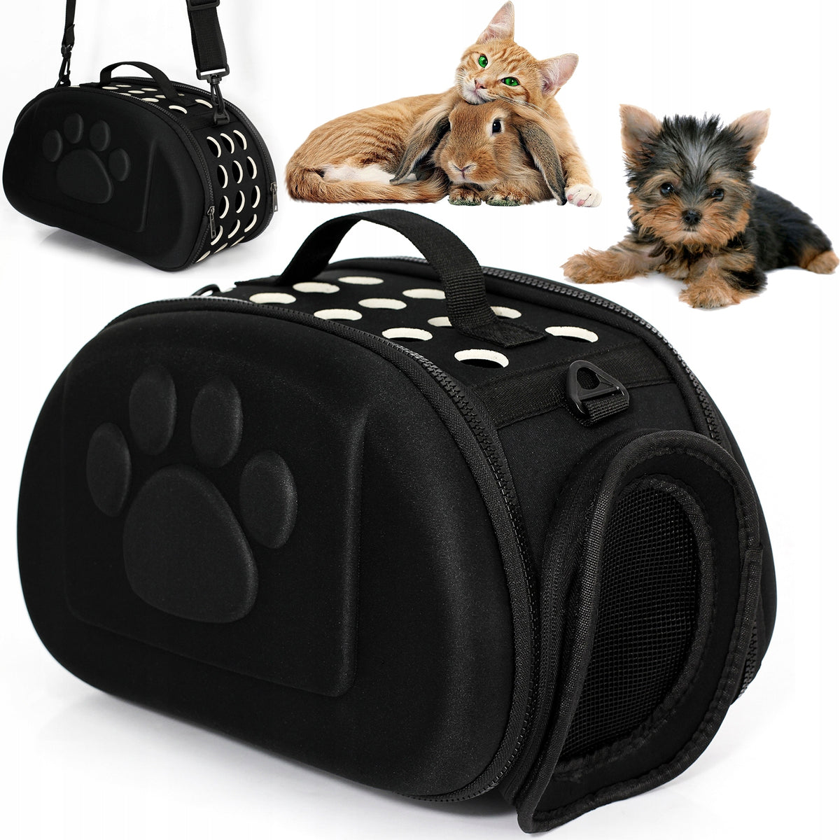 Decent Transporter for Rabbit Cat Dog Strong Carrying Bag Playpen Box