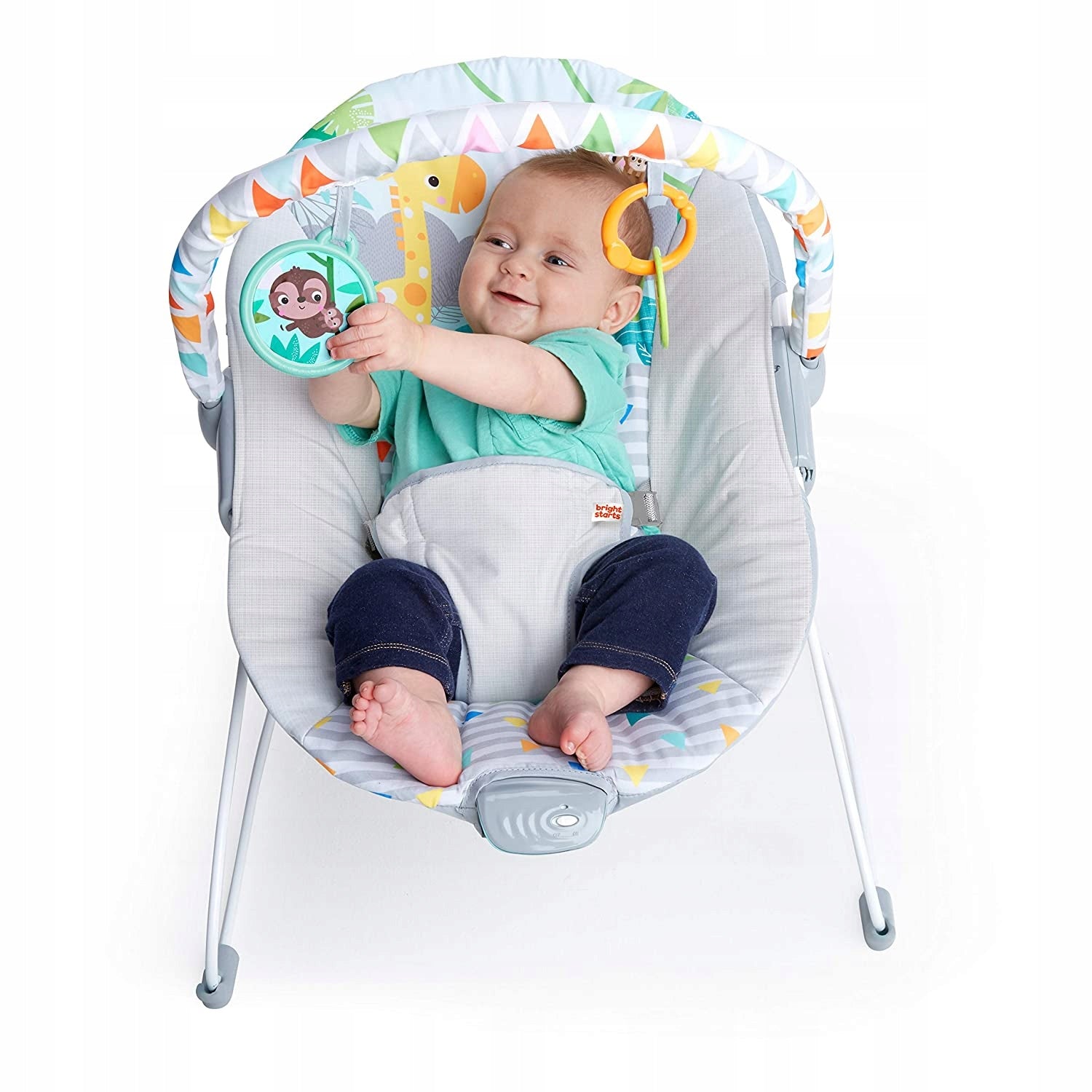 Deckchair BRIGHT STARTS Safari Fun VIBRATION Brand Bright Starts