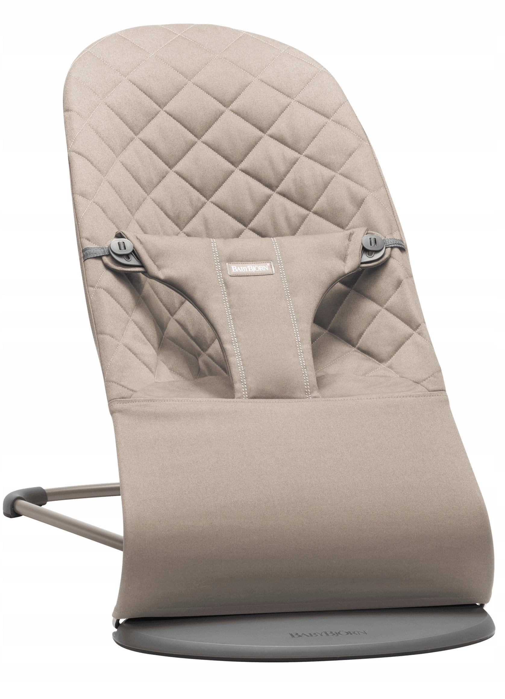 Deckchair BabyBjörn Bliss Woven brown with headband and removable cover