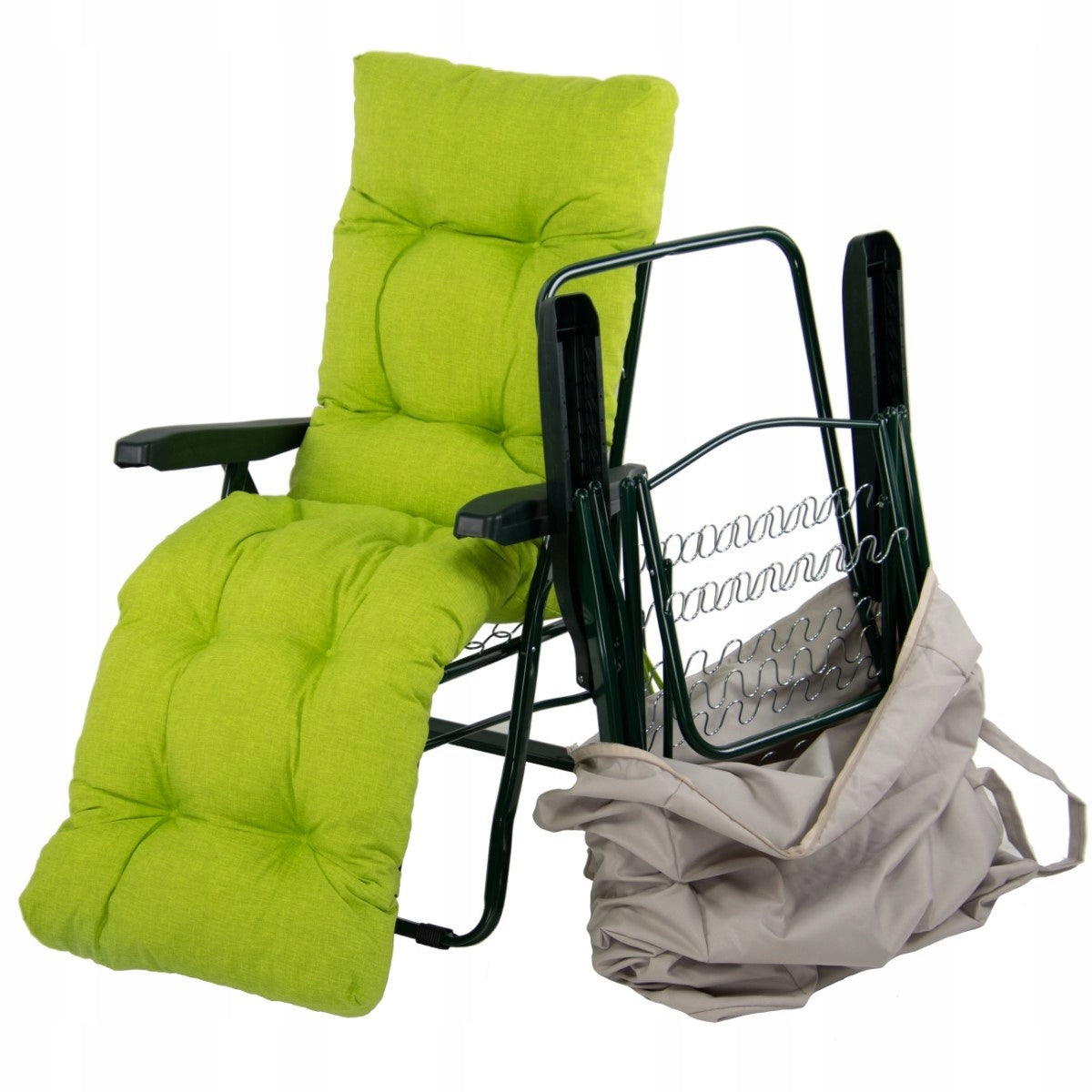 Deckchair Bag Garden Chair Grey Light EAN (GTIN) 5906826909181