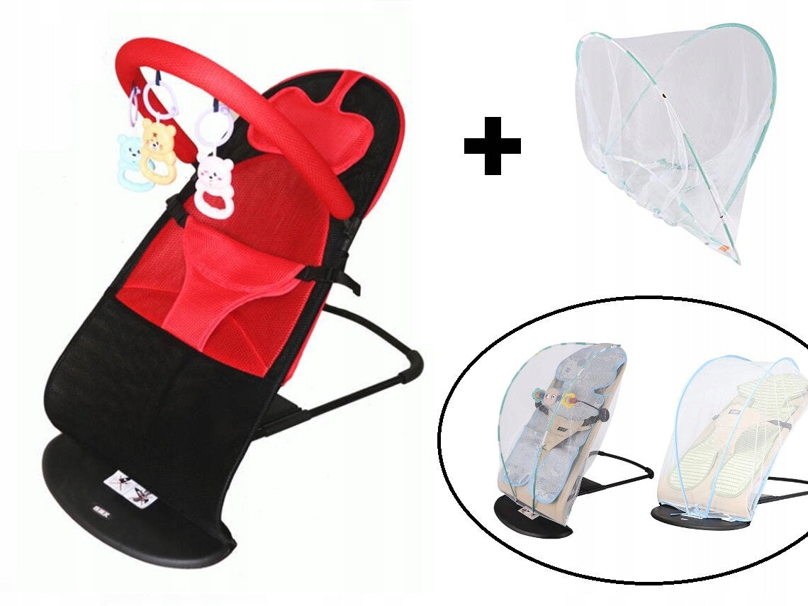 Deckchair Tavalax + mosquito net