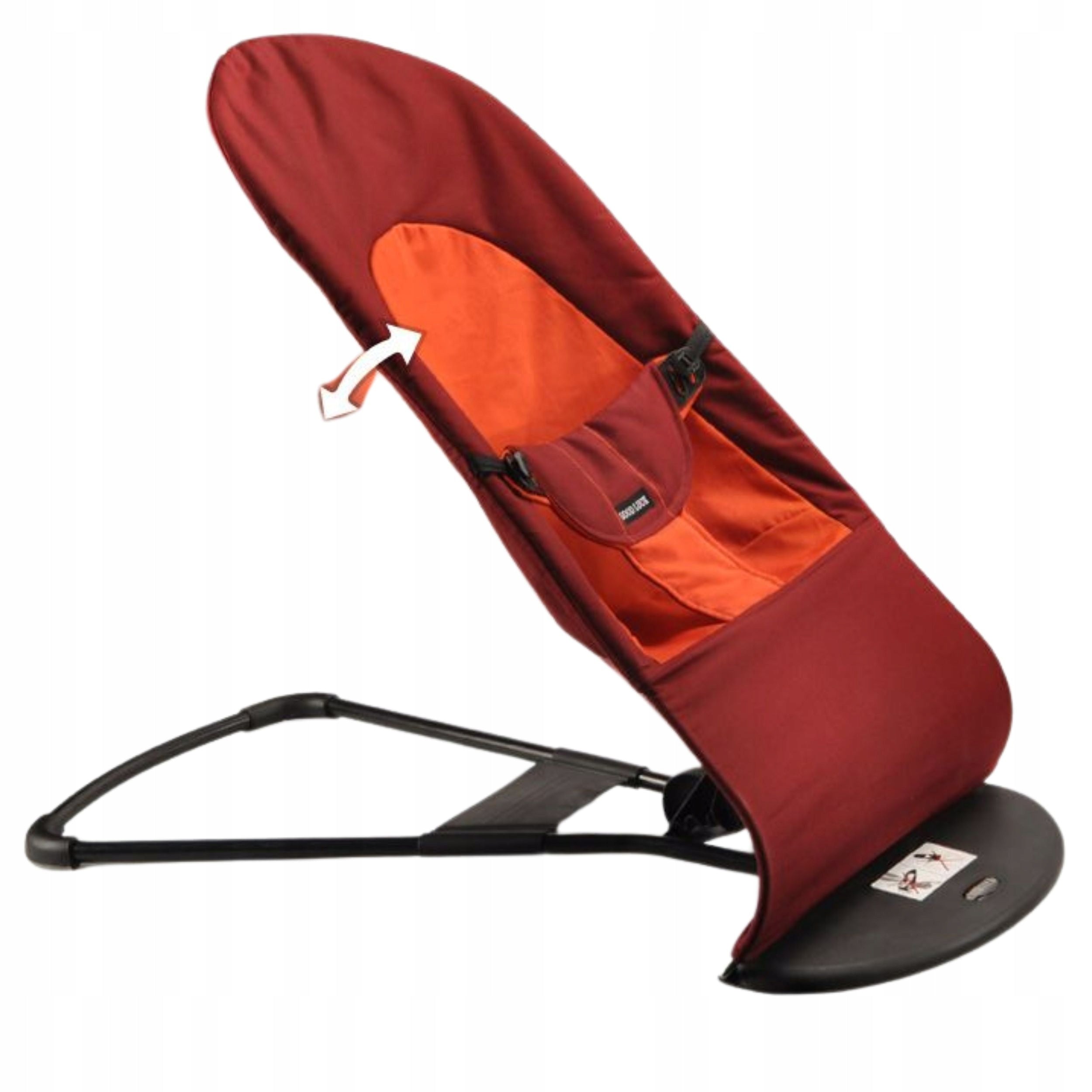 Deckchair, children's rocker - red Brand no brand