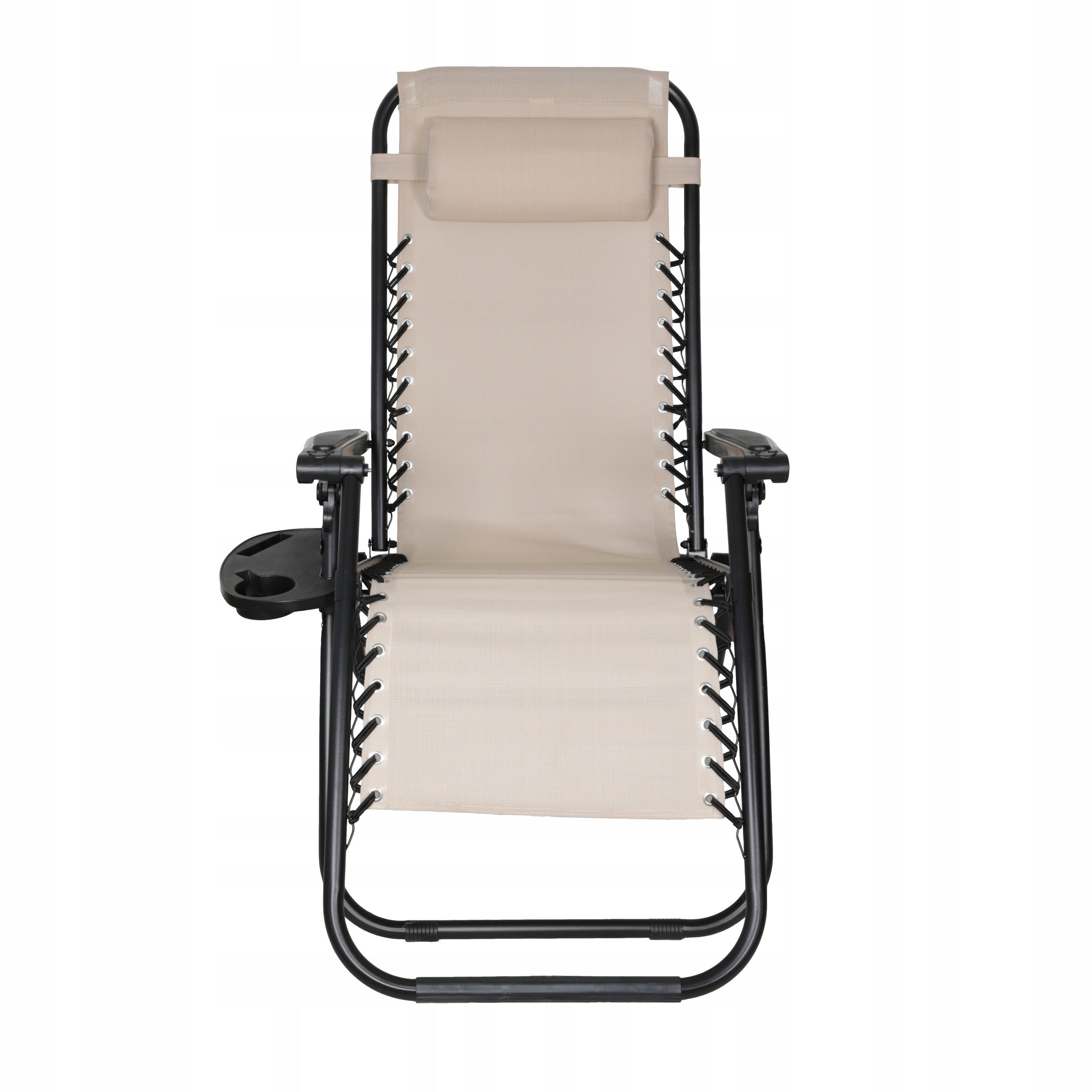 Deckchair metal beiges and browns AbarQs Maximum load 150 kg