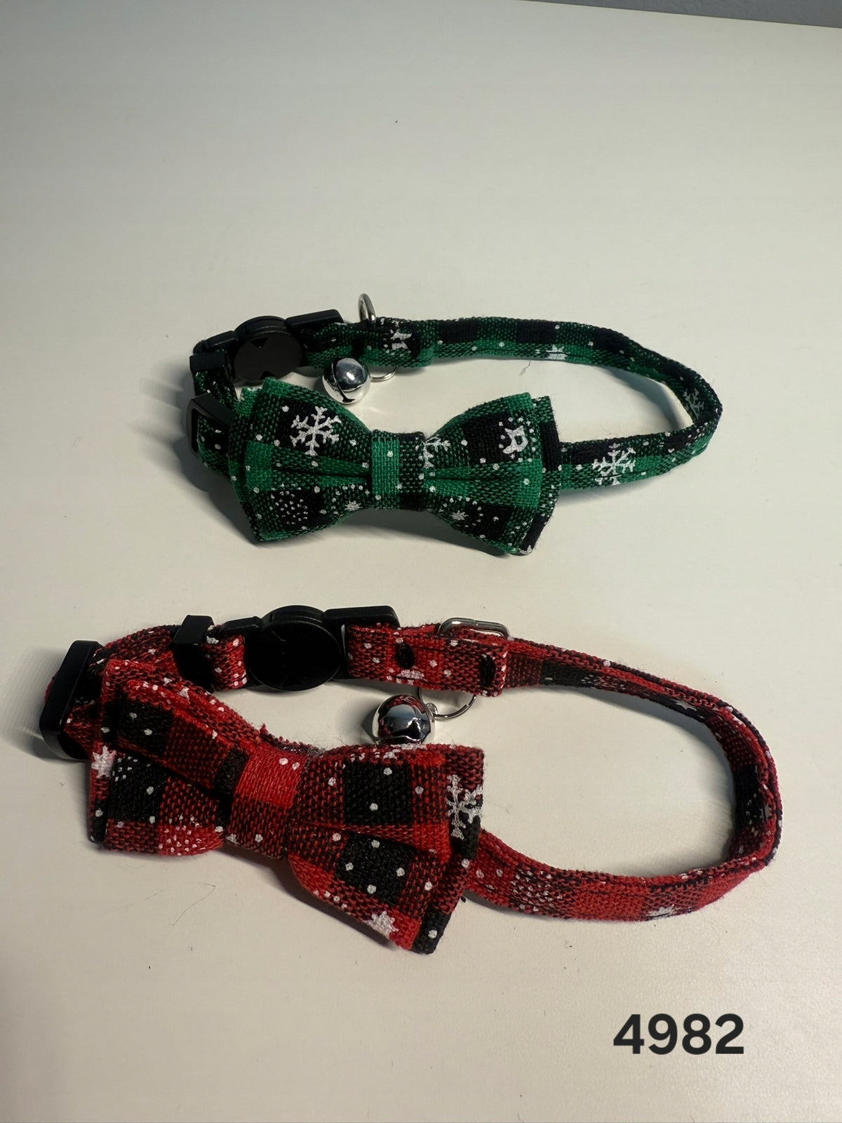 Decorative Cat Collar with Bell (4982-44)