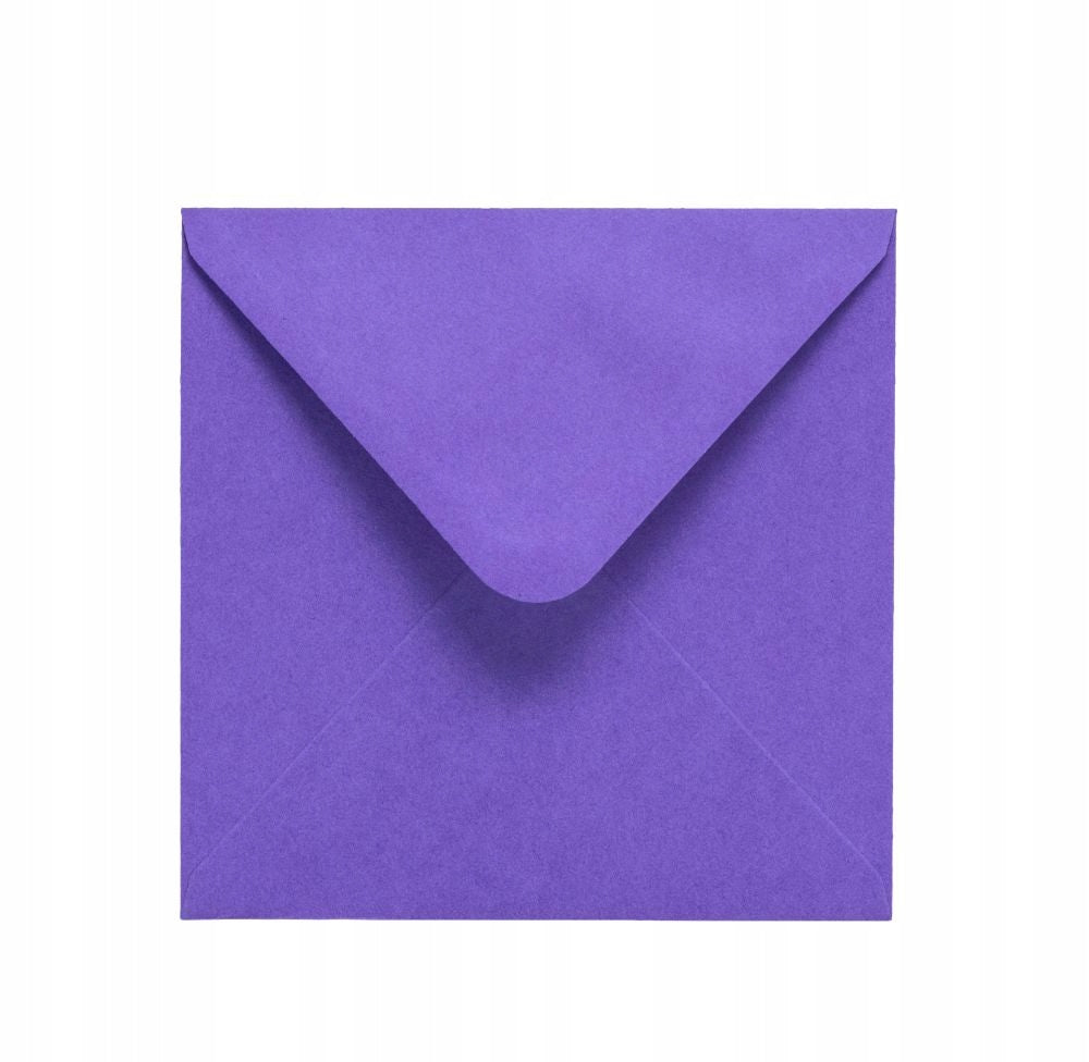Decorative Envelopes K4 Purple 120g 50 pieces - For Invitations - For voucher