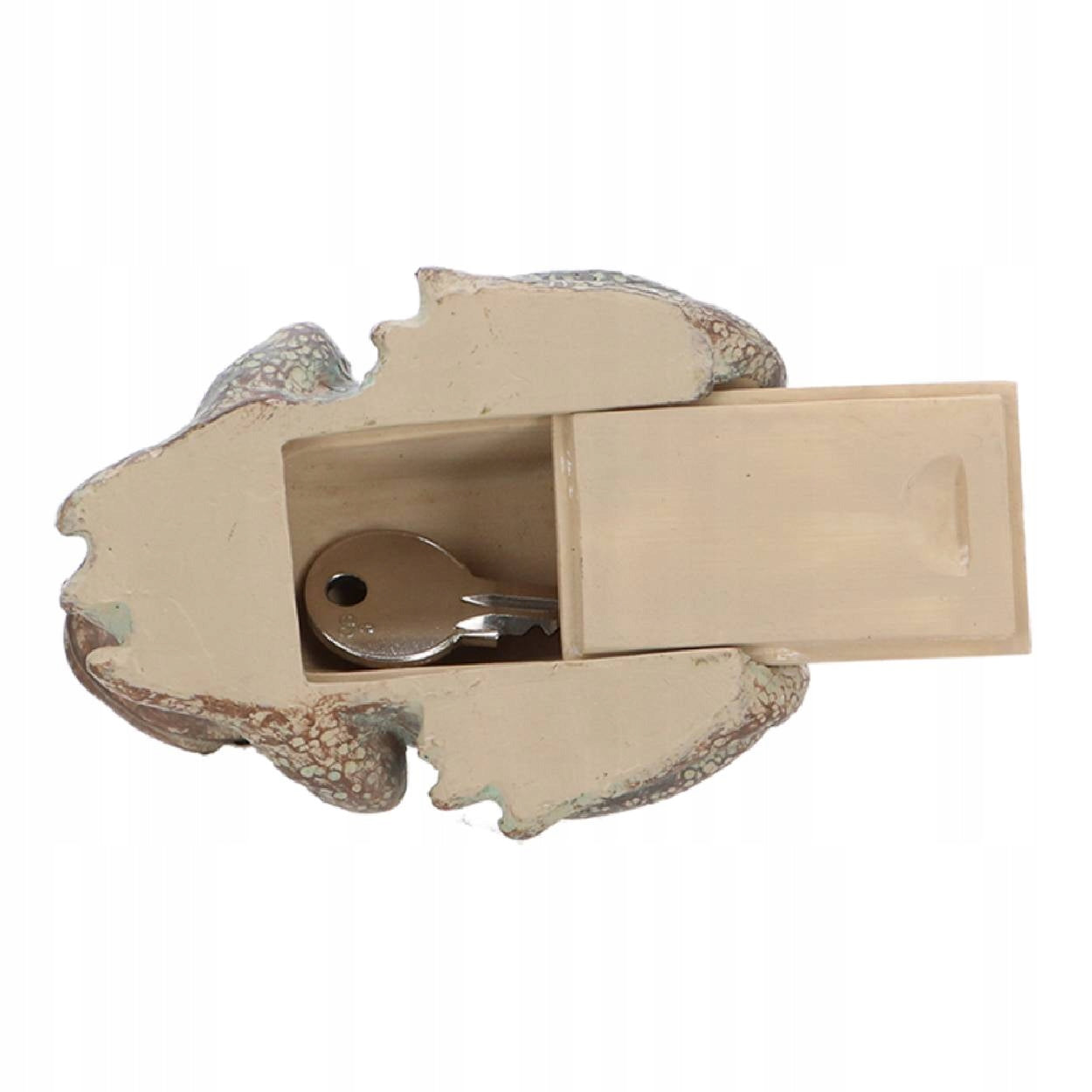 Decorative Frog Box Garden Figurine Key Container Secret Ornament Packaging status original