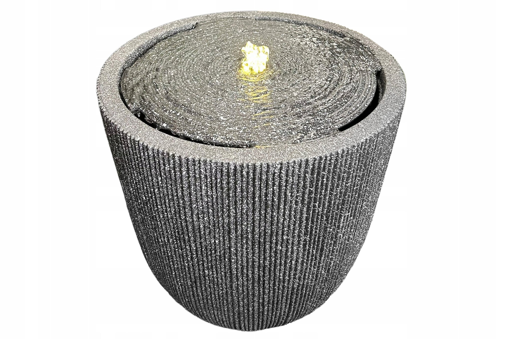 Decorative Garden Fountain with Pump SOLENA LED 31x31,5 cm for Garden Type fountain (pump)