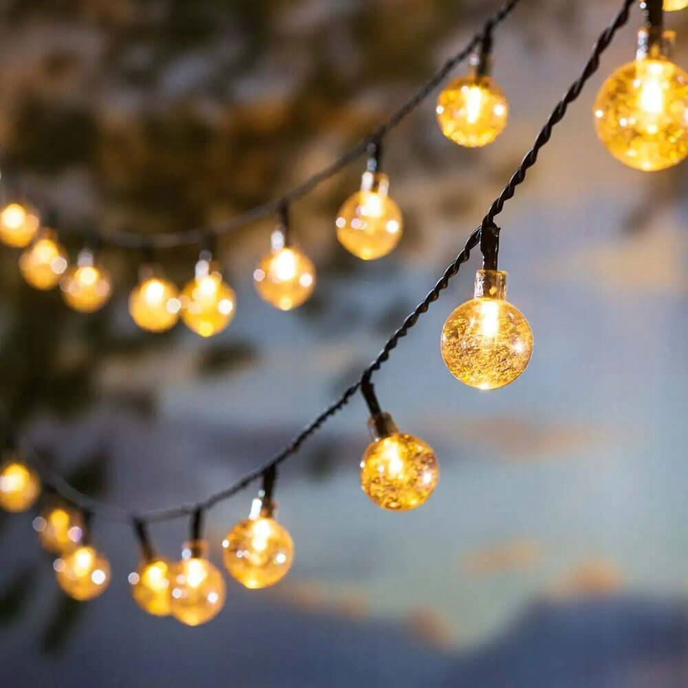 Decorative Solar Lighting 6m 30 LED Warm White