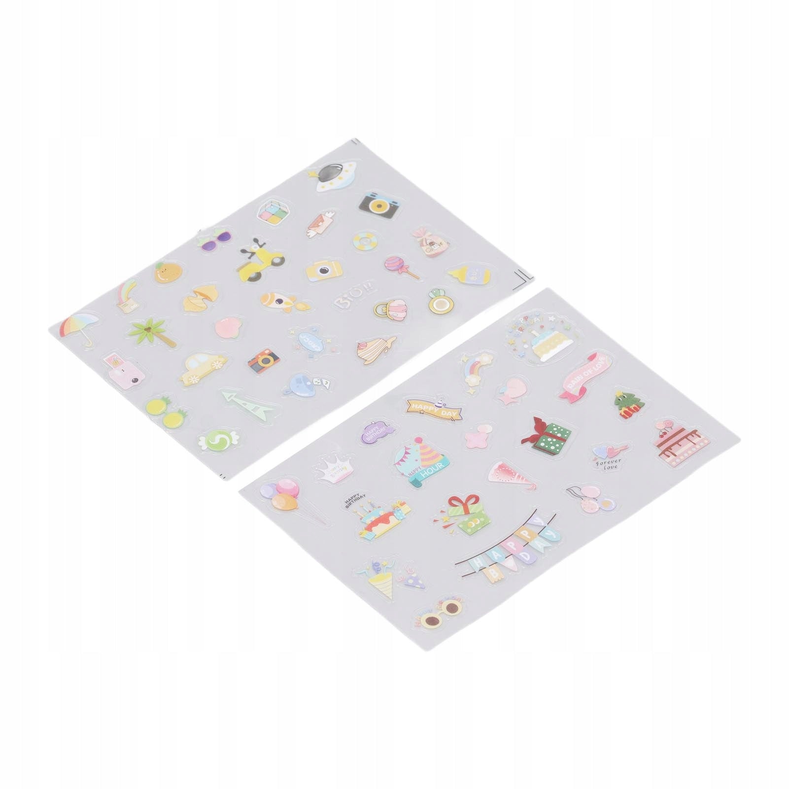 Decorative sticker, wear-resistant 2 pieces Cute self-adhesive sticker