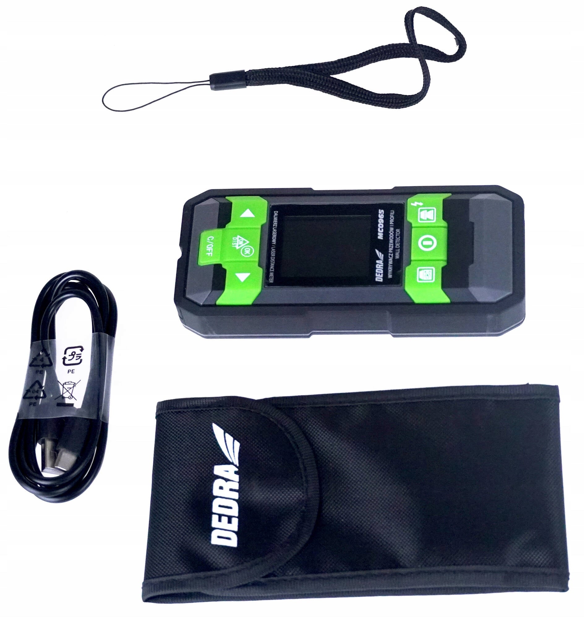 Dedra MC0965 Cable profile detector + rangefinder Kind wood detector metal detector profile detector wire detector