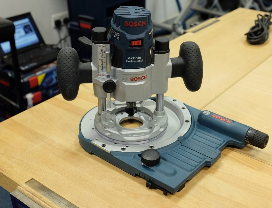 Deep milling attachment for GKF 600 TE 600 Bosch 060160A800 Brand Bosch