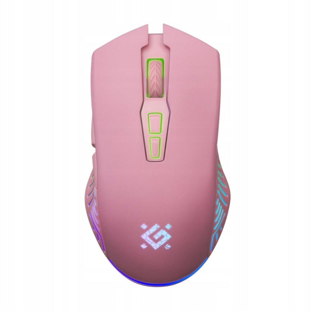 Defender Pandora GM-502 wireless gaming mouse RGB 3200 DPI pink