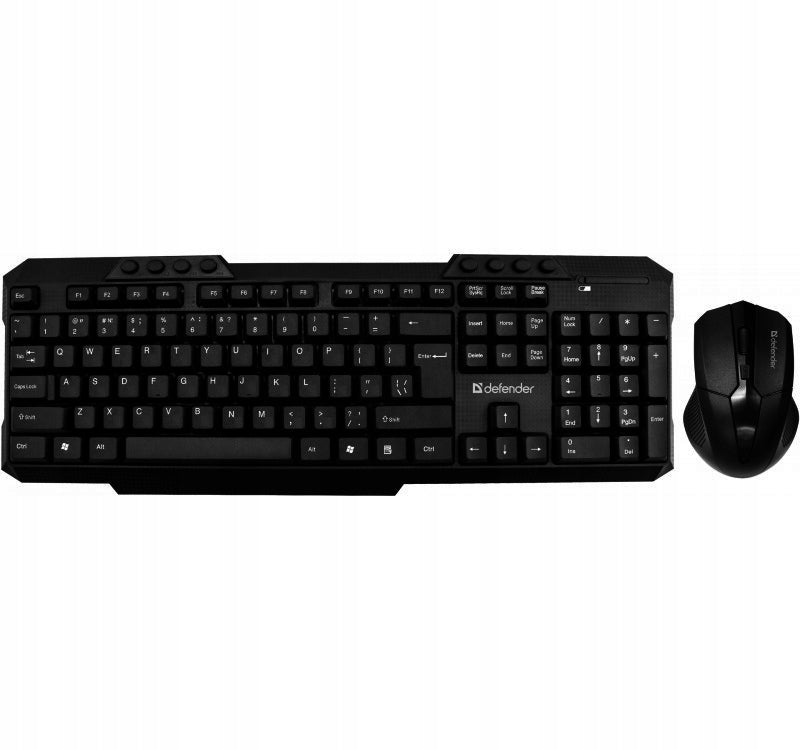 Defender Wireless Keyboard + Mouse Set
