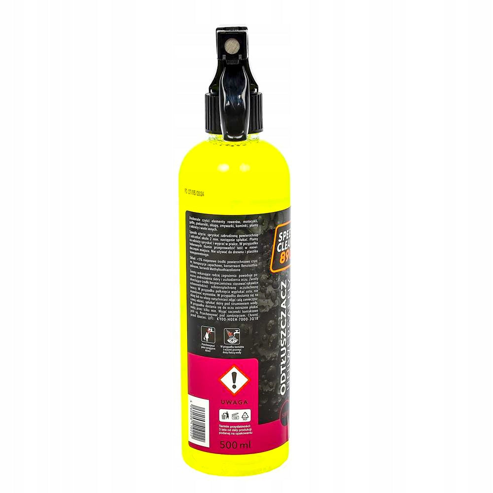 Degreaser universal liquid bicycle washing spray SpeedClean 890 500 ml Brand Speedclean