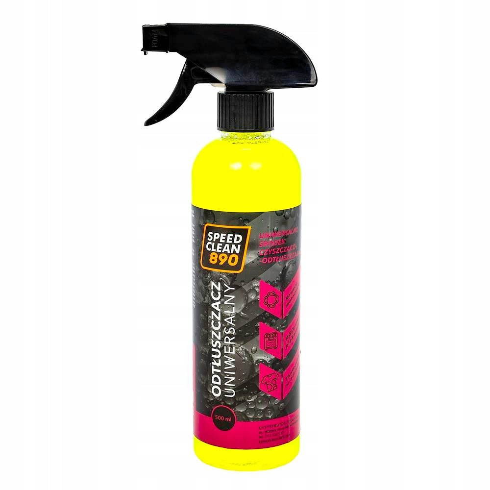 Degreaser universal liquid bicycle washing spray SpeedClean 890 500 ml Manufacturer code 399551