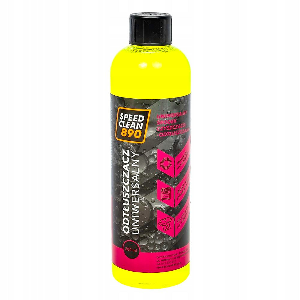 Degreaser universal liquid bicycle washing spray SpeedClean 890 500 ml Packaging capacity 500 ml