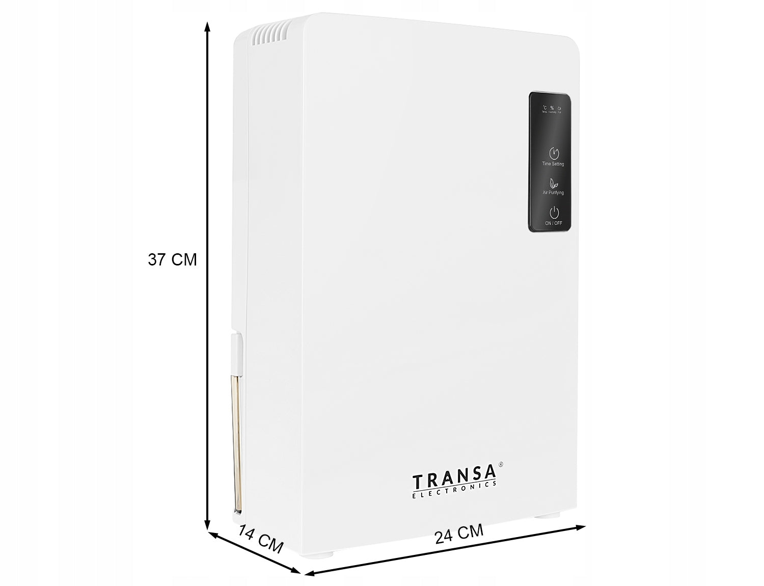 Dehumidifier Moisture Absorber UV LCD 1,7L 90W Efficiency 0.5 l/24 h