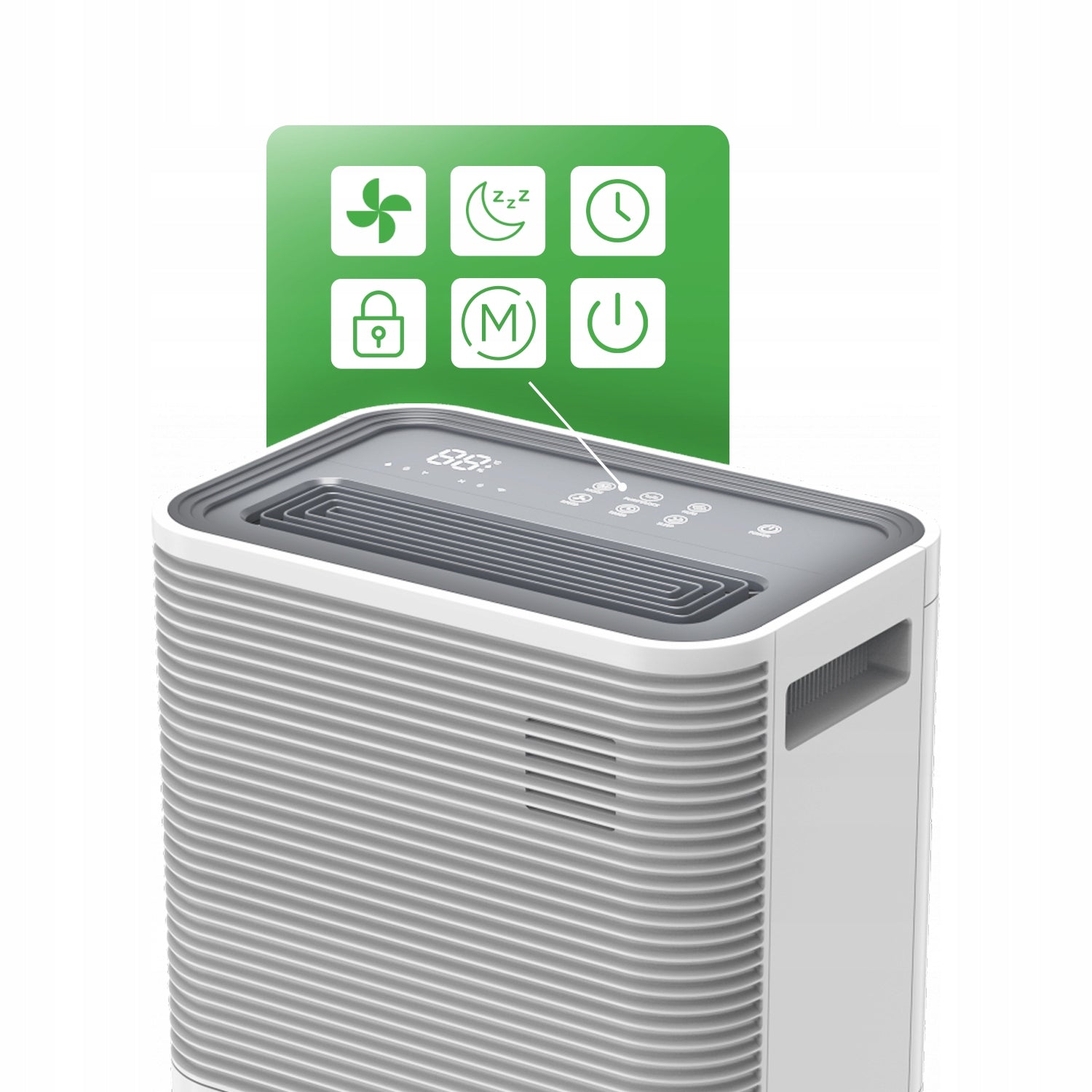 Dehumidifier with HEPA filter MYCOND Roomer 25L/24h Wi+Fi + Timer Medical device no