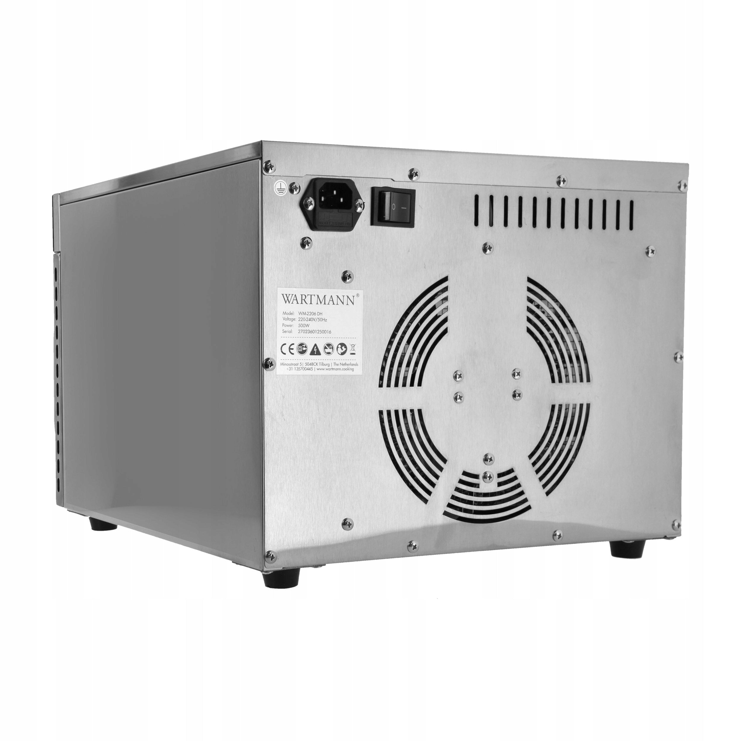 Dehydrator Wartmann WM-2206 DH 500 W Brand 100