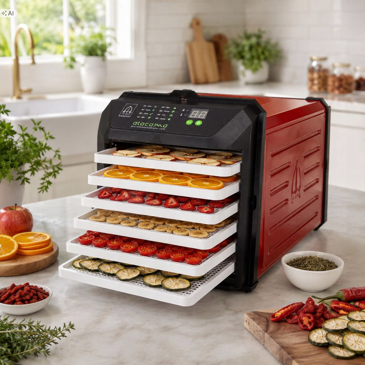 Dehydrator, food dryer for fruits, mushrooms, vegetables ATACAMA PRO Manufacturer code 01NC0JF7N