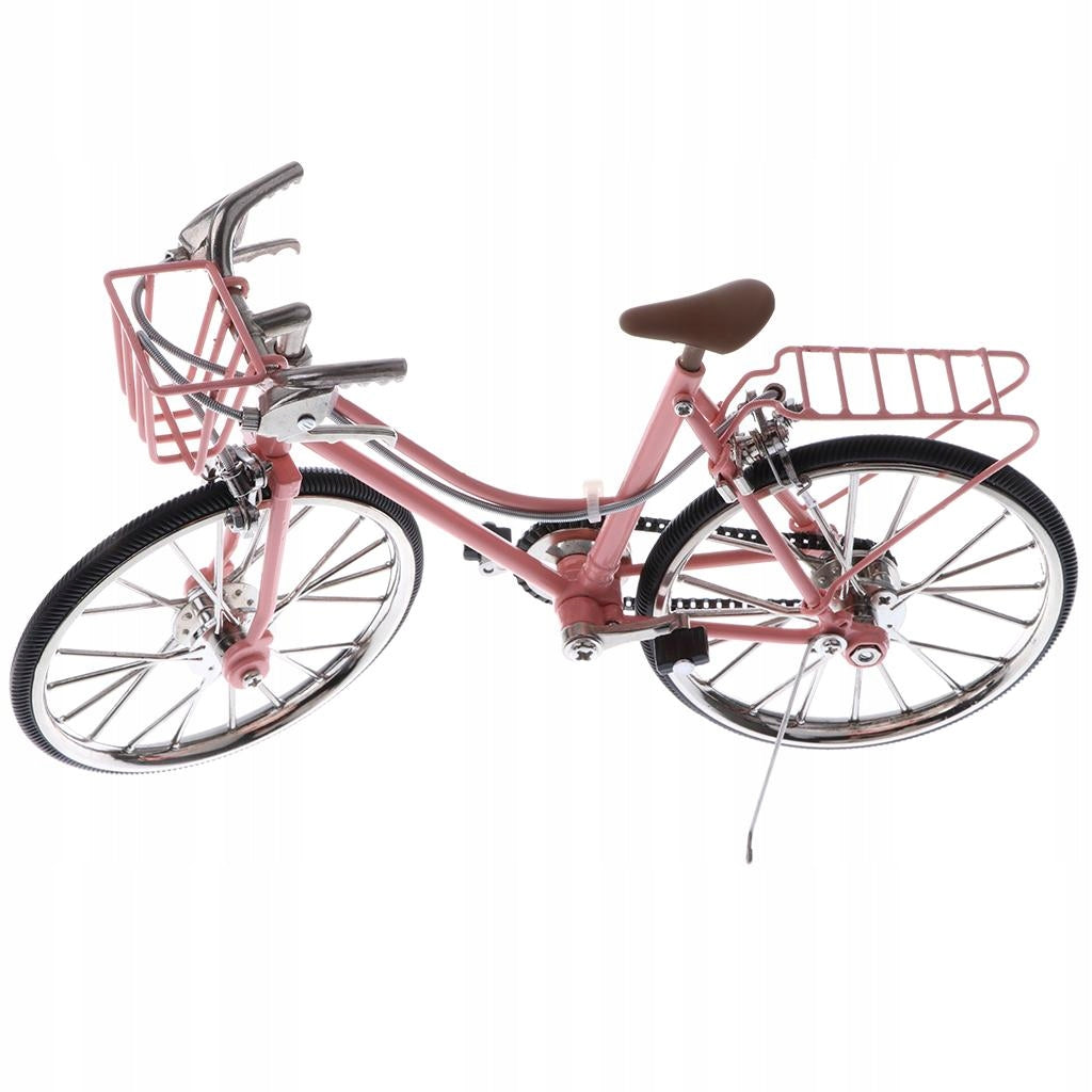 Delicate Alloy Racing , /Garden Bike Mini Model, Decoration Crafts For Maximum speed 1 km/h