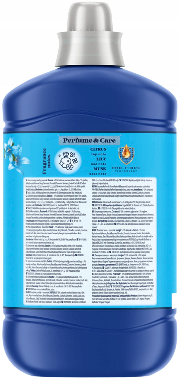 Delicate Clothes Rinse Liquid PASSION FLOWER & BERGAMOT 1600 Ml Large Manufacturer code 8720181409790