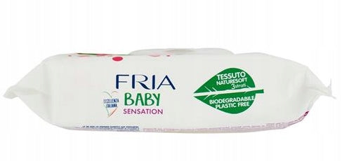 Delicate Wipes Fria Baby Shea Butter 70 Pieces Sensation Moisturized Packaging status original