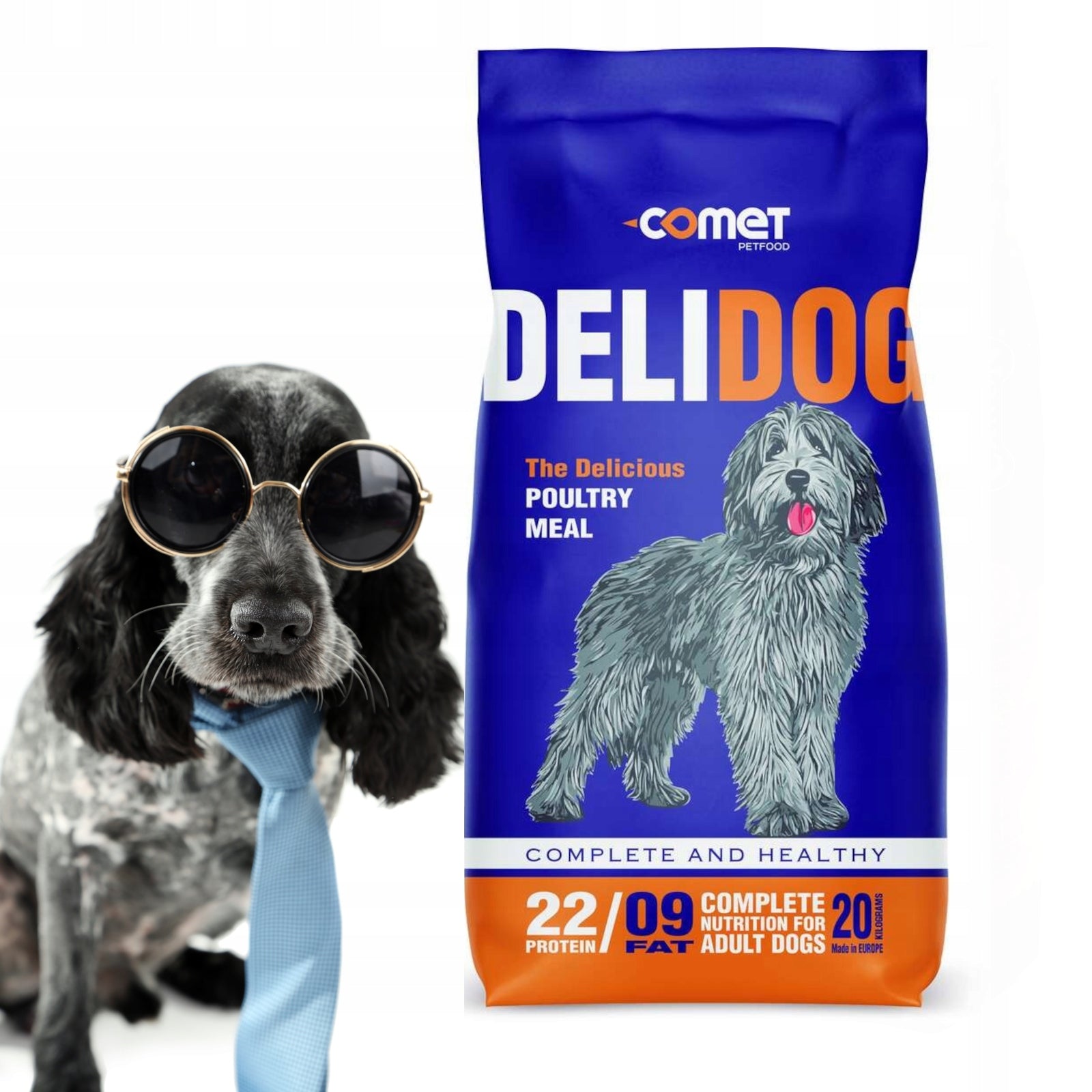 Delidog 20kg Adult Dog Food Dry Large Pack All Breeds Manufacturer code 8436560680277