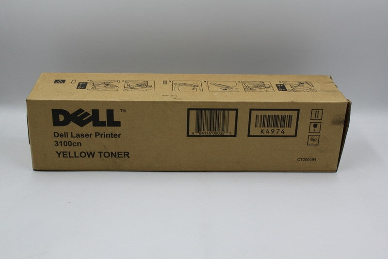 Dell 3100cn K4974 yellow toner original