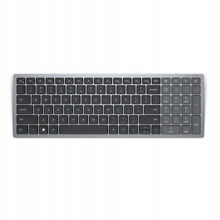 Dell | Keyboard | KB740 | Keyboard | Wireless | US | m | Titan Gray | 2.4 G