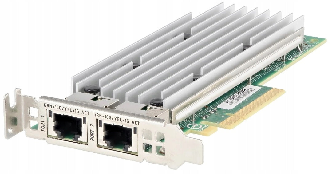Dell QLogic QL41162 2x10GbE RJ45 2J3X7 PCI-E Low P 02J3X7 2J3X7 QL41162HLRJ