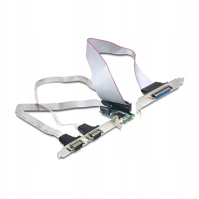Delock Mini PCIe 2x RS-232 + 1x Parallel (MCS9901)