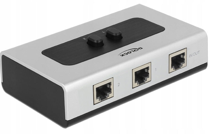 Delock Switch 2portový RJ45 1GB Base-T 87673