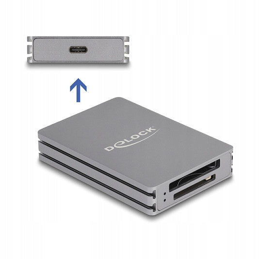 Delock USB-C to SD and CFexpress Type B card reader Kind universal