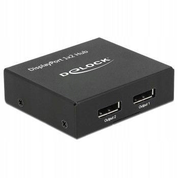 Delock Video/Audio Splitter - 2 x DisplayPort