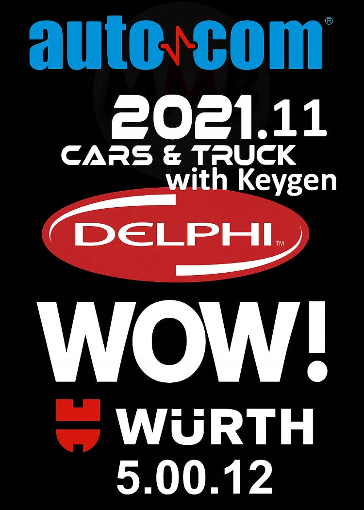 Delphi Auto com Wow Wurth Multidiag CDP Pakiet 3 programów Polska wersja