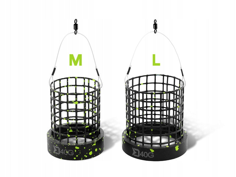 Delphin ECO ROUND Lead-free feeder basket M 30g Model 1010006020