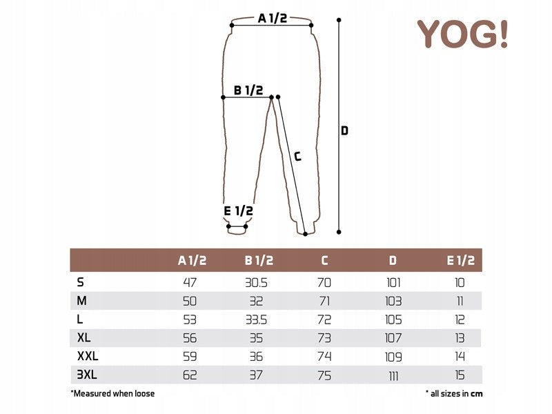 Delphin YOG sweatpants size L Manufacturer code 101006387