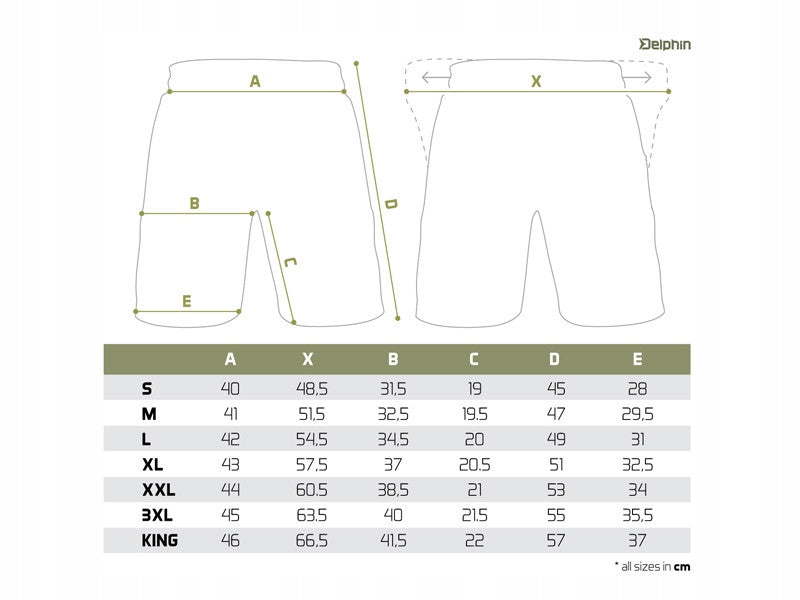 Delphin fishing shorts Logos size L EAN (GTIN) 8586018521307