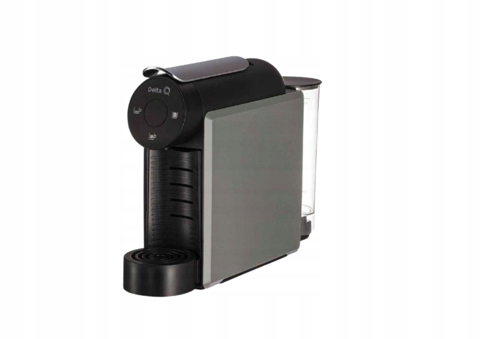 Delta Q, MINI QOOL 19 bar, silver/grey capsule machine