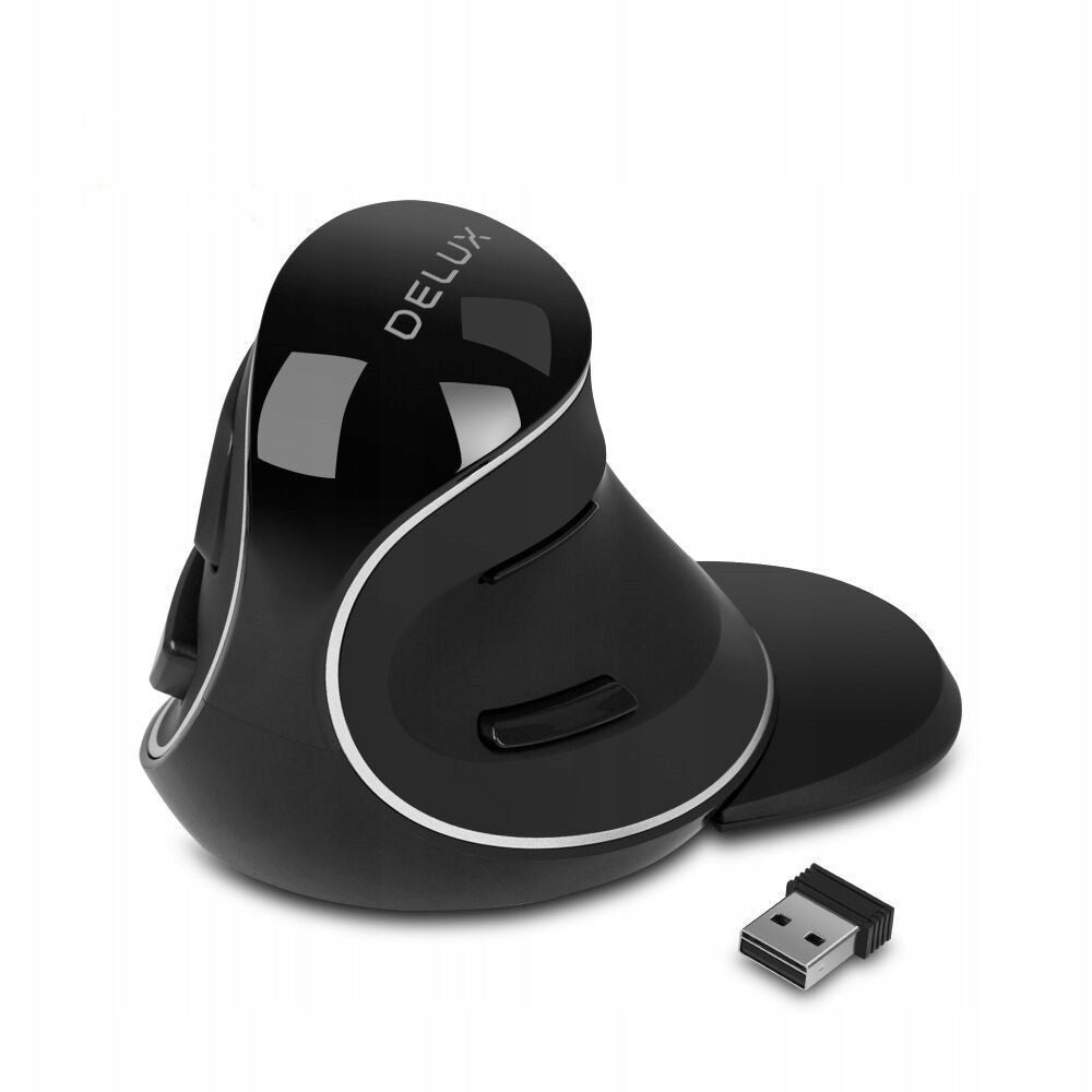 Delux M618 PLUS Vertical Wireless Mouse