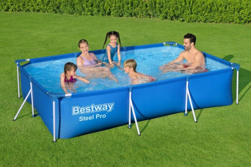 Deluxe Steel Pro Frame Pool 300x201x66 BESTWAY 3in1 + Pump + Filter Brand Bestway