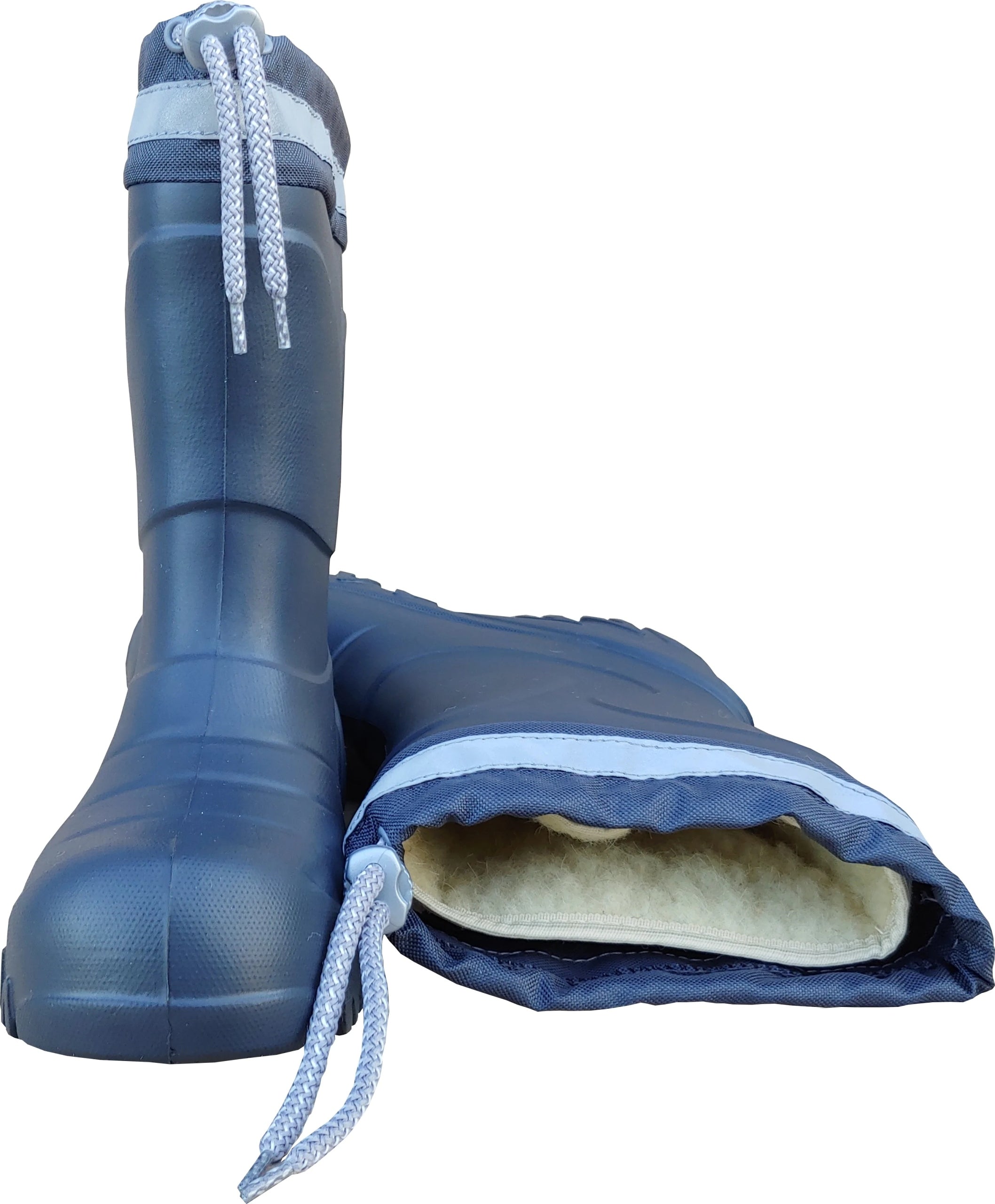 Winterstiefel Demar mit Naturwolle Mammut, schwarz 