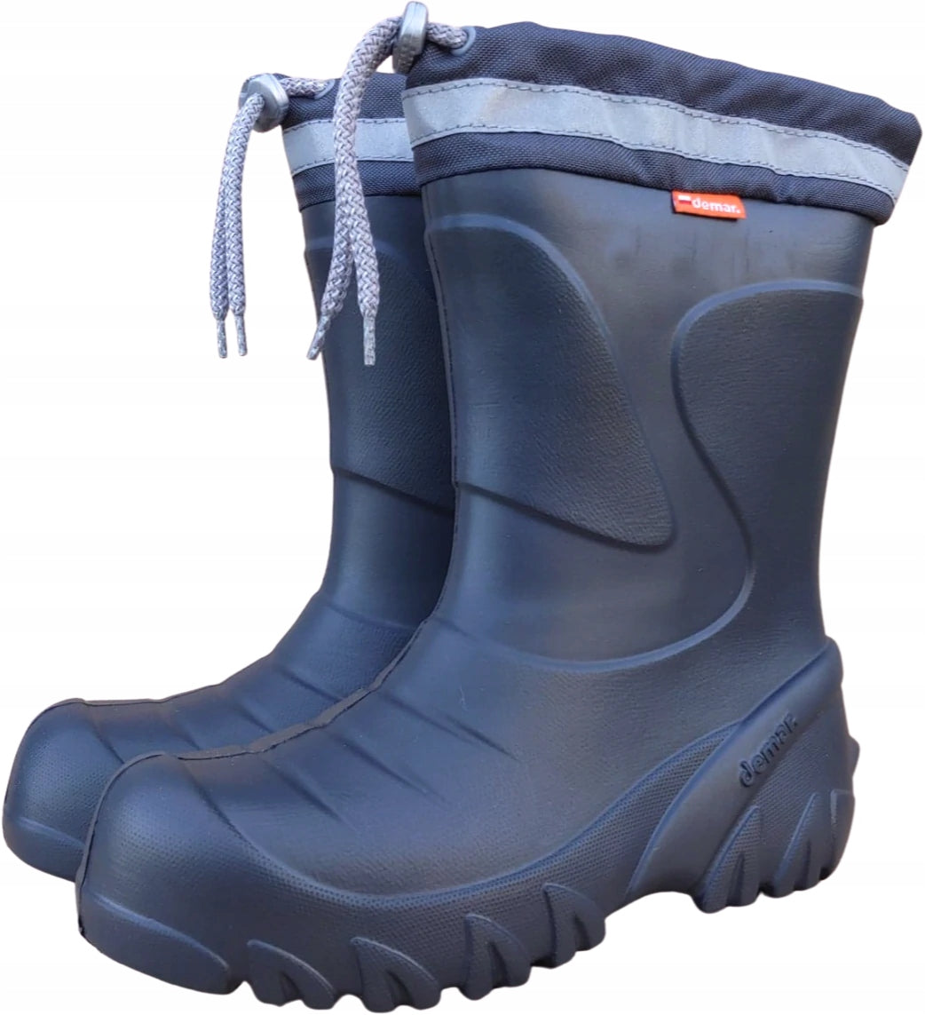 Winterstiefel Demar mit Naturwolle Mammut, schwarz 