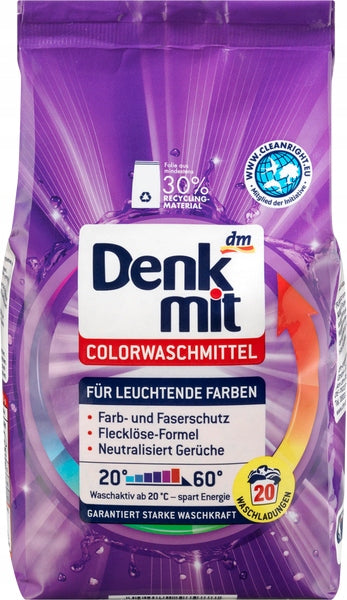 Denkmit Color Washing Powder Stain Removal Odor Neutralization 20°C