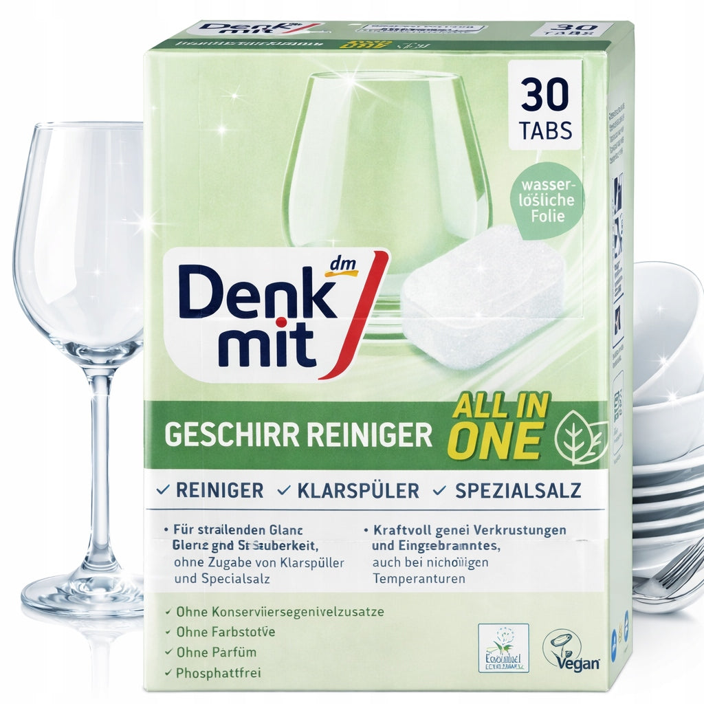 Denkmit Dishwasher Tablets 30pcs Nature Eco-Friendly
