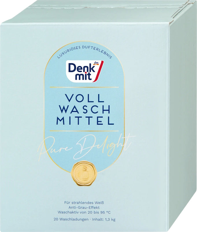 Denkmit Pure Delight 20 washing powder