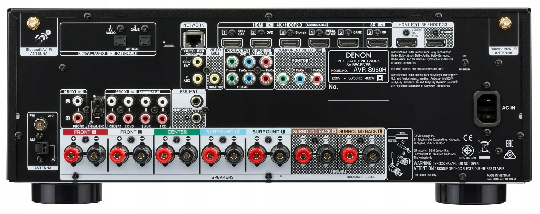 Denon AVR-S960H 7.2